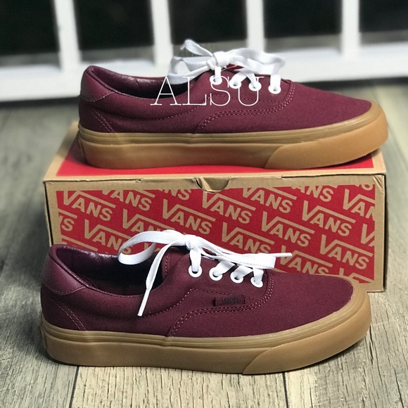 VANS ERA 59 Canvas Gum Rrt Reale Burgundy W AUTHEN - Picture 3 of 8